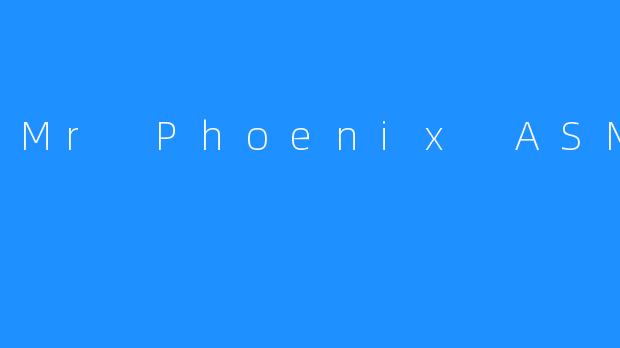 ### 走进宁静世界：探寻Mr Phoenix ASMR的魅力